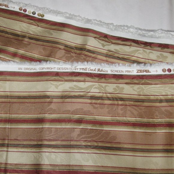 Home Decor Screen Print Fabric-1.9yds - Picture 4 of 4